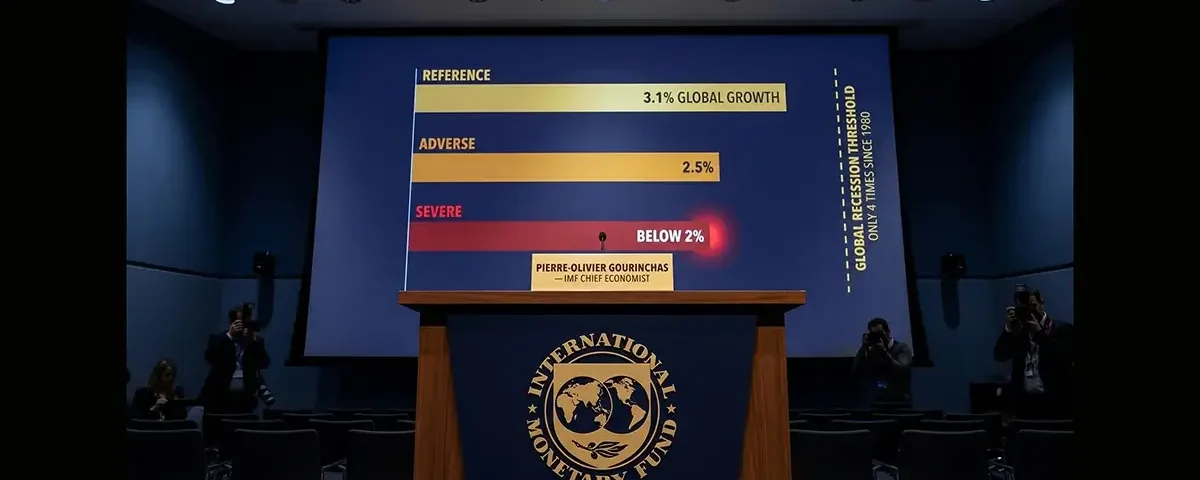 IMF Global Recession Warning 2026: The Severe Scenario Explained — Below 2% Growth, 6%+ Inflation, and What It Means for You