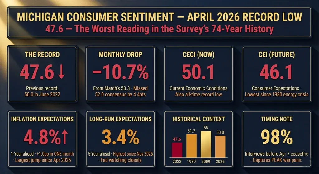 Michigan Consumer Sentiment