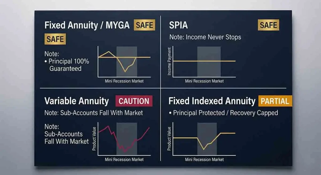 are annuities safe during recession