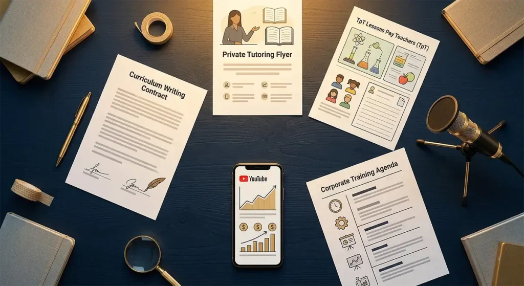 best side hustles for teachers