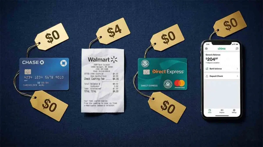 cheapest ways to cash a check