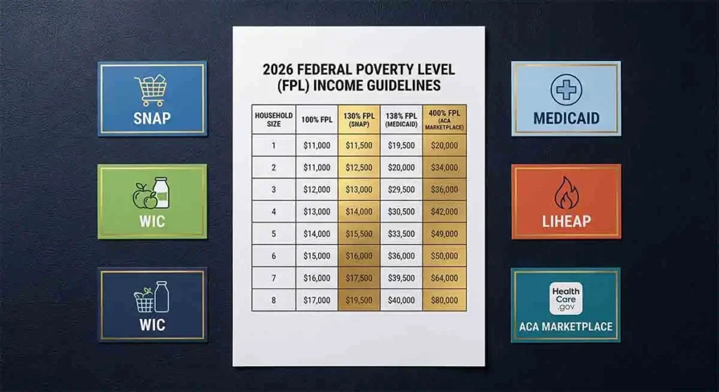 federal poverty level benefits