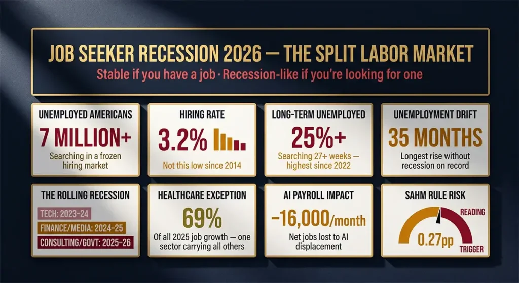 job seeker recession
